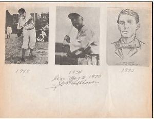 John Hollison John Hollison signed autograph Cub baseball player 1895 eBay