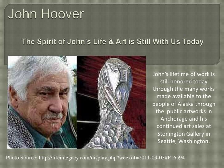 John Hoover (artist) John Hoover Aleut Artist