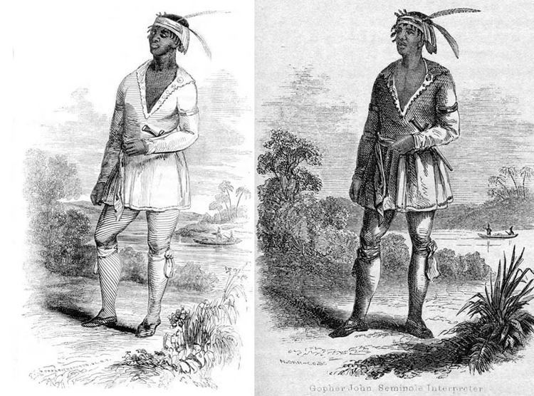 John Horse Comparison of engravings of John Horse Rebellion