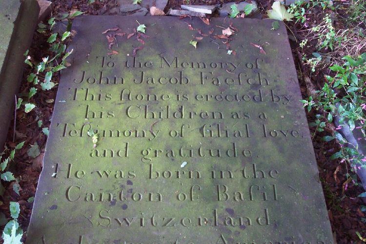 John Jacob Faesch John Jacob Faesch Sr 1729 1799 Find A Grave Memorial