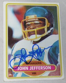 John Jefferson John Jefferson Football Cards Trading Card Sets Boxes
