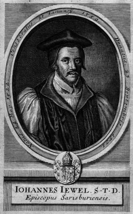 John Jewel Dead Anglican Theologians Society 8 John Jewel 15221571 bishop