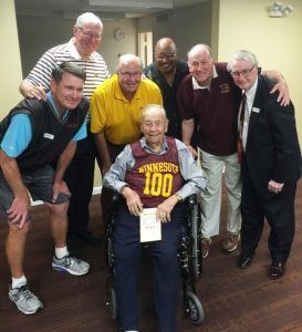 John Kundla 100th Birthday Humbles John Kundla David Shamas Minnesota Sports