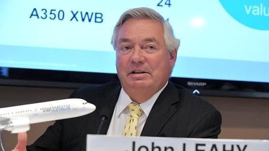 John Leahy (executive) Paris Air Show Boeing wins order title as Airbuss Leahy announces