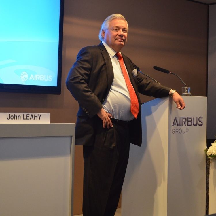 John Leahy (executive) Future of sustainable air traffic growth Bigger planes says Airbus