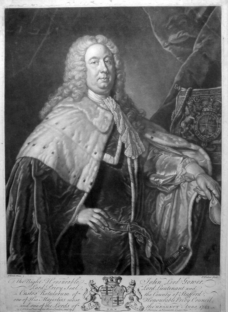 John Leveson-Gower, 1st Earl Gower