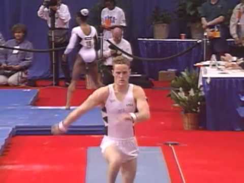 John Macready John Macready Vault 1995 Visa Gymnastics Challenge