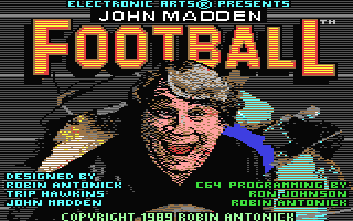 John Madden Football (1988 video game) From John Madden Football to Madden NFL 14 a video game history Pt