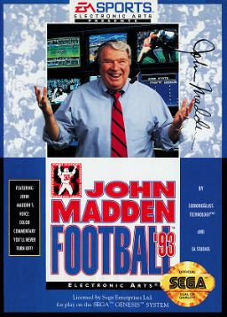 John Madden Football '93 John Madden Football 3993 Wikipedia