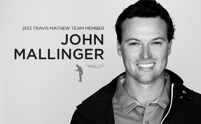 John Mallinger American Golfer Introducing Travis Mathew Team Member