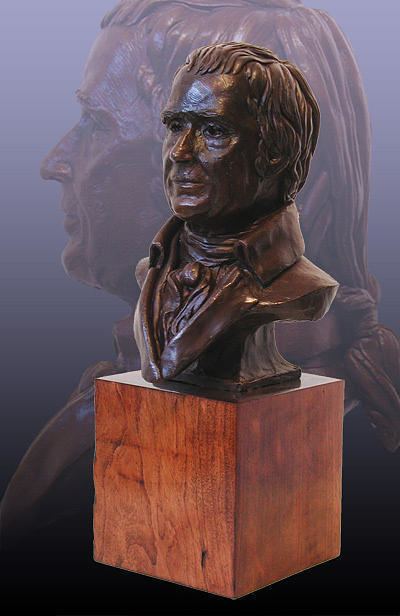 John Marshall (sculptor) John Marshall Portrait Bust Sculpture by John Gibbs
