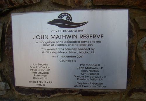 John Mathwin John Mathwin Monument Australia