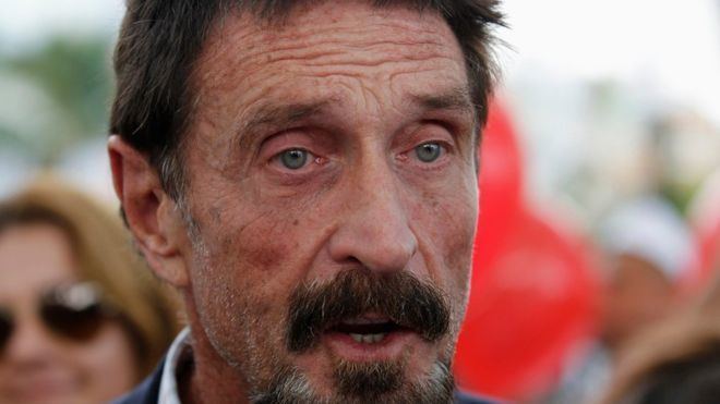 John McAfee John McAfee US presidential bid for antivirus mogul