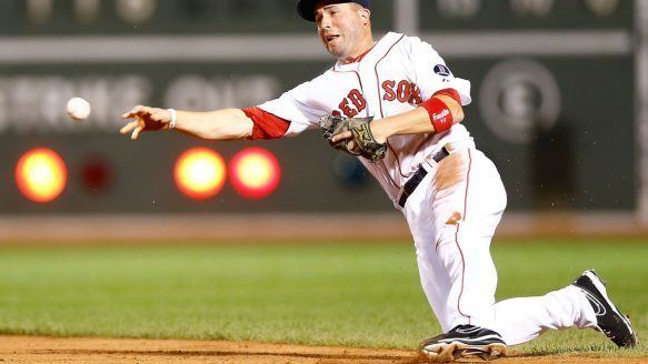 John McDonald (infielder) ExBlue Jay John McDonald living dream with Red Sox