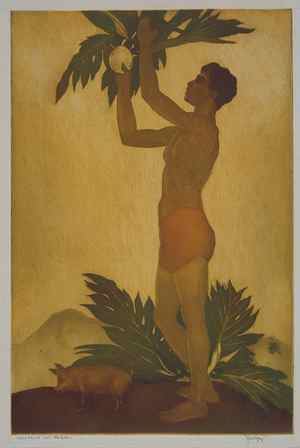 John Melville Kelly Hawaiian Idyll The Prints of John Kelly