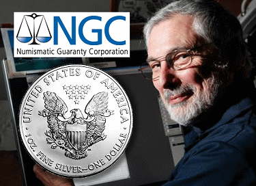 John Mercanti NGC Signs Coin Designer and Ex US Mint Chief Engraver John M