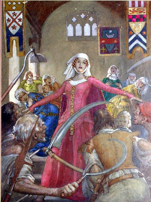 John Millar Watt The French Peasant Revolt by John Millar Watt at the Illustration