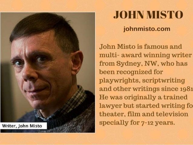 John Misto John Misto Scriptwriter