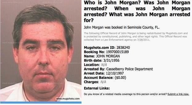 John Morgan (lawyer) Exposed Do you know the real John B Morgan Charlie Crist39s alter