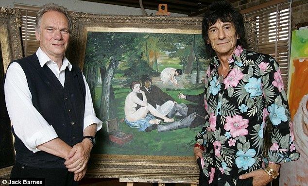 John Myatt John Myatt The former art forger is using celebrities as models to