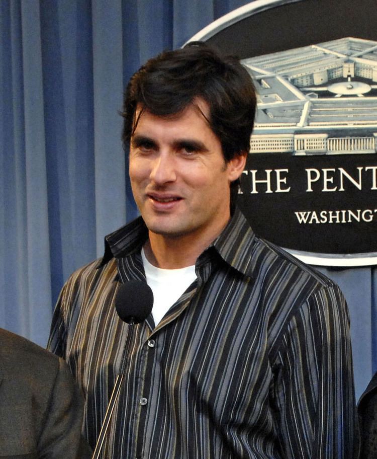 John Newton (actor) during a tour of the Pentagon, Washington