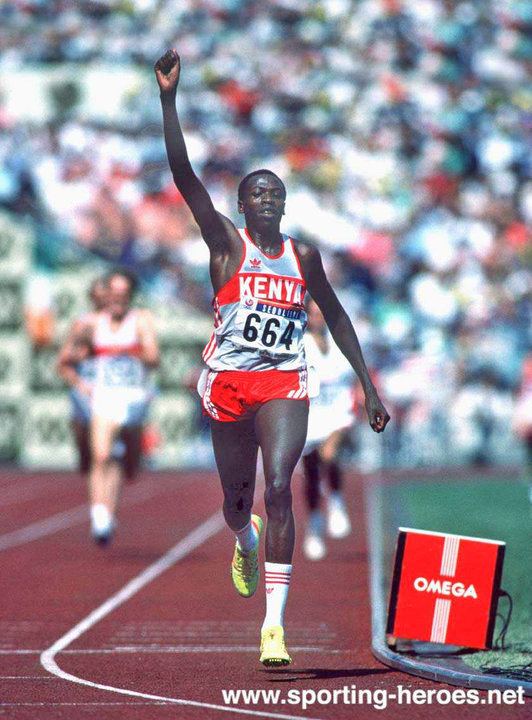 John Ngugi John NGUGI 1988 Olympic Games 5000m Champion Kenya