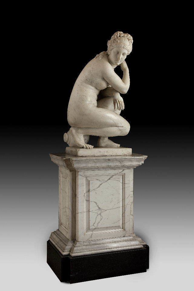 John Nost The Crouching Venus by John Nost the Elder