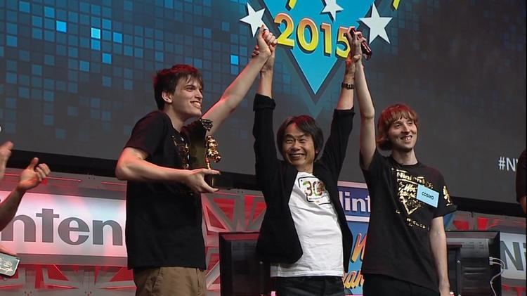 John Numbers John Numbers and Cosmo Wright the 2015 Nintendo World Champion and