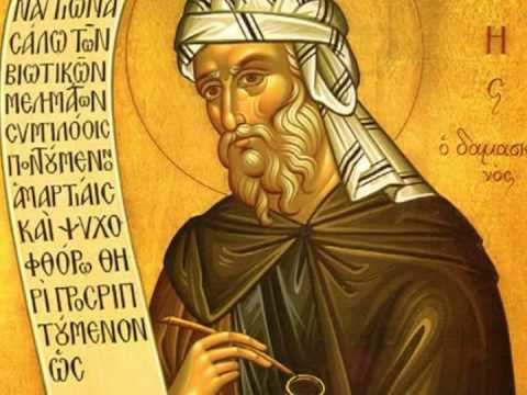 John of Damascus St John of Damascus Saints amp Angels Catholic Online