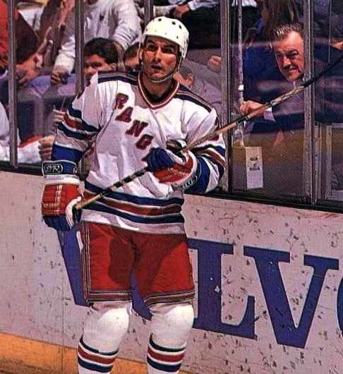 John Ogrodnick 198788 John Ogrodnick New York Rangers Game Worn Jersey