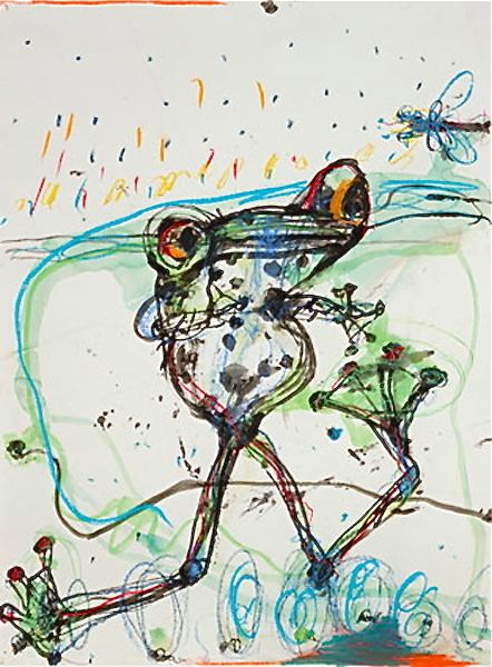 John Olsen (artist) John Olsen Anticipation from Etching House ART Pinterest