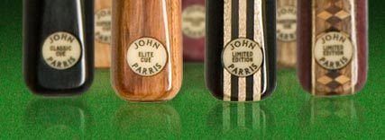 John Parris Product Range Home Parris Cues Handmade Snooker Cues Pool Cues