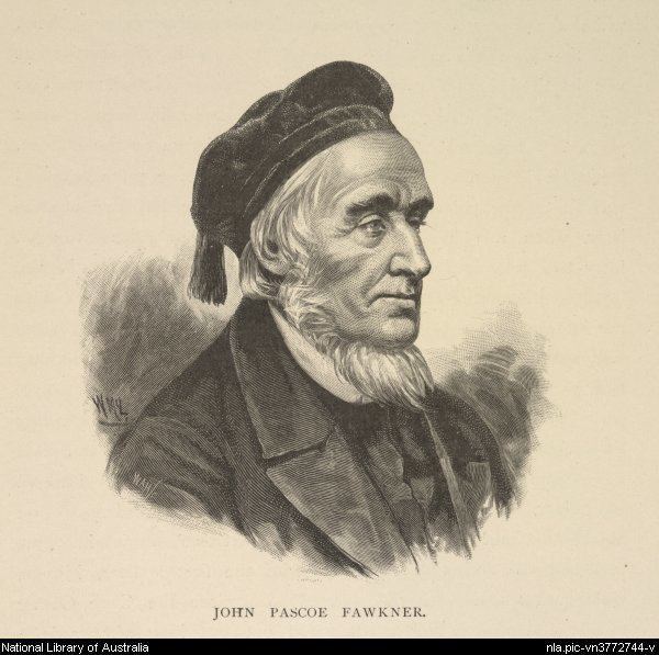 John Pascoe Fawkner 1886 John Pascoe Fawkner East Melbourne Historical Society
