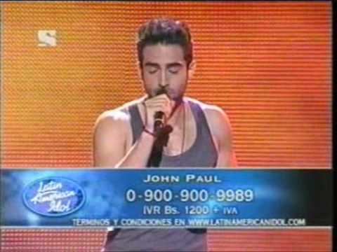 John Paul Ospina John Paul Ospina Latin American Idol YouTube