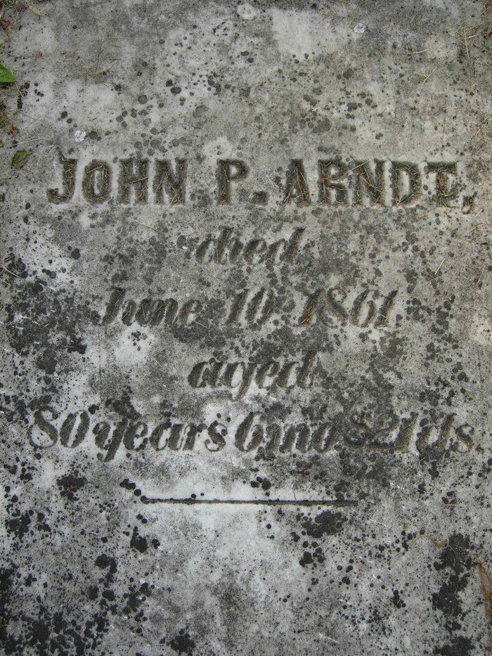 John Penn Arndt John Penn Arndt 1780 1861 Find A Grave Memorial