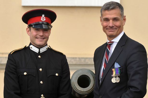 John Peters (RAF officer) Gulf War RAF hero John Peters at Sandhurst Get Surrey