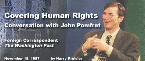 John Pomfret (journalist) Interview with John Pomfret cover page