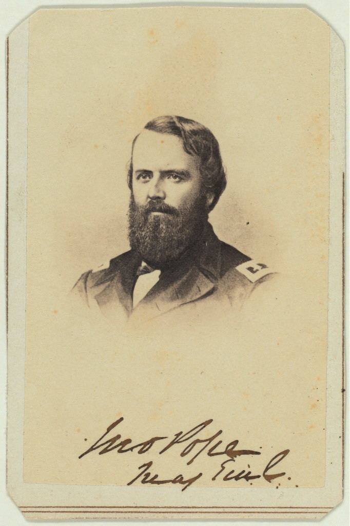 John Pope (military officer) Army of Virginia John Pope Antietam Voices