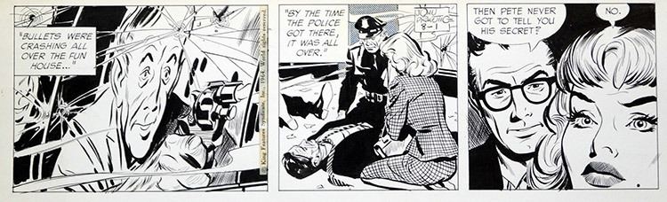John Prentice (cartoonist) Rip Kirby Bond Hunt by John Prentice at the Illustration Art Gallery