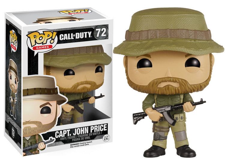 John Price (sailor) POP Video Games Call of Duty Capt John Price for Collectibles