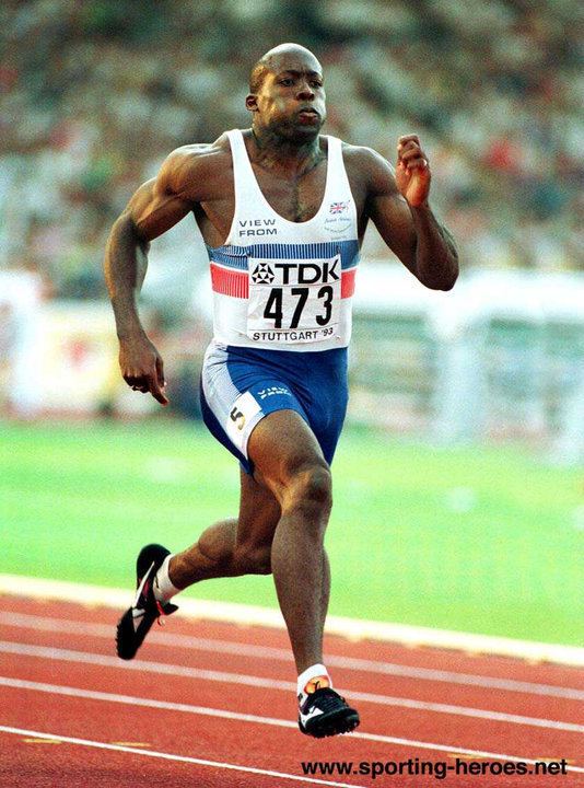 John Regis (athlete) John REGIS 200m silver at 1993 World Championships