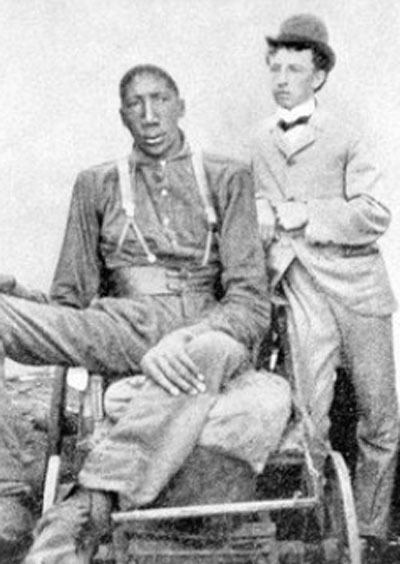 John Rogan Black Then At 8 Feet 8 in The Tallest African American