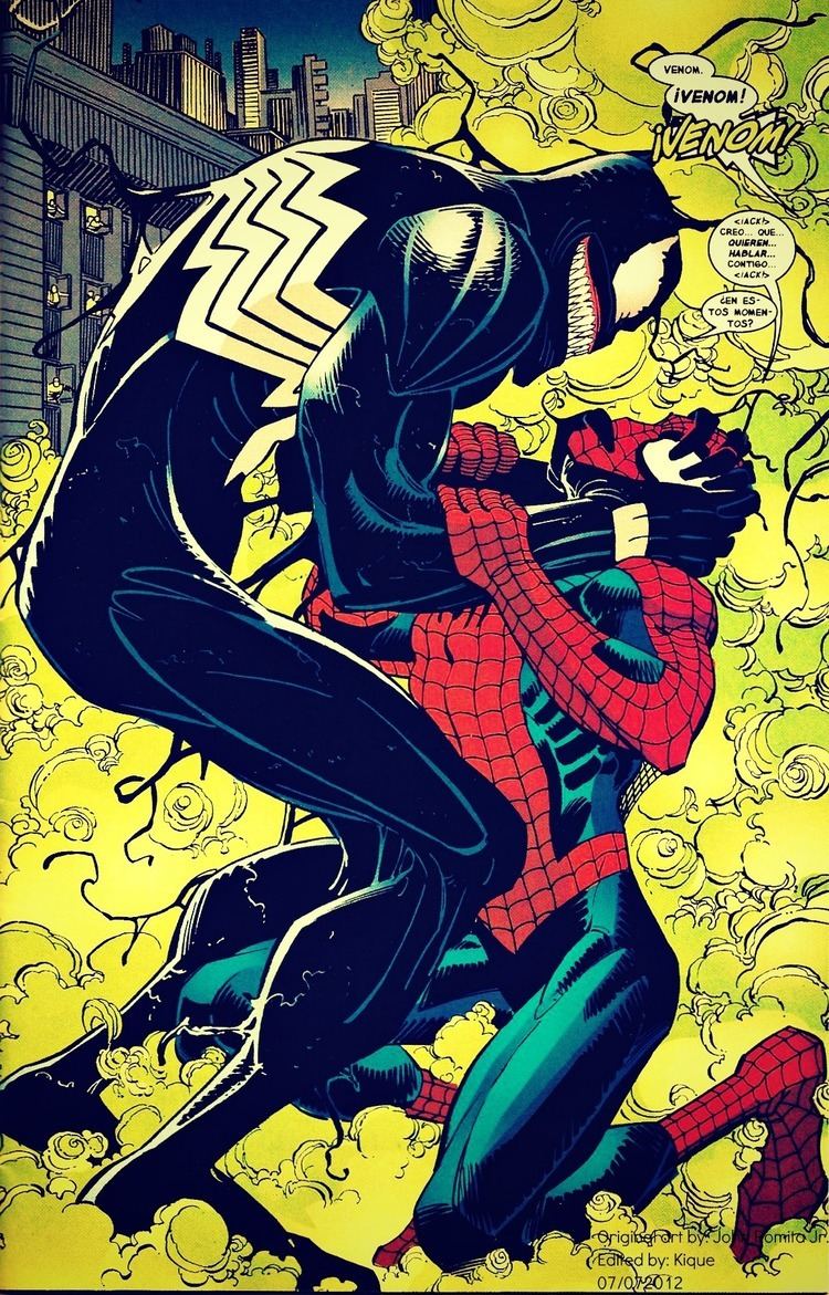John Romita Jr. State of the ARTwork Venom v SpiderMan by John Romita Jr