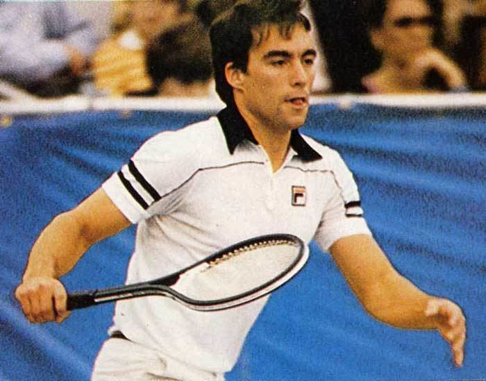 John Sadri Fila tennis shirt 1980 player John SadriUSA