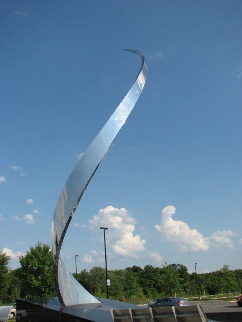 John Safer Ascent sculpture ca 2003 at the Steven F UdvarHazy