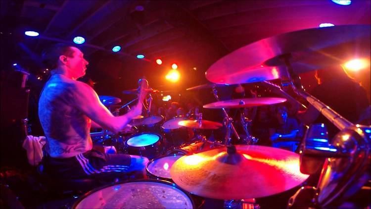 John Sankey (drummer) John Sankey Devil You Know Crawl From The Dark Calgary 2014