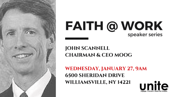 John Scannell Faith Work Speaker Series with John Scannell UNITE