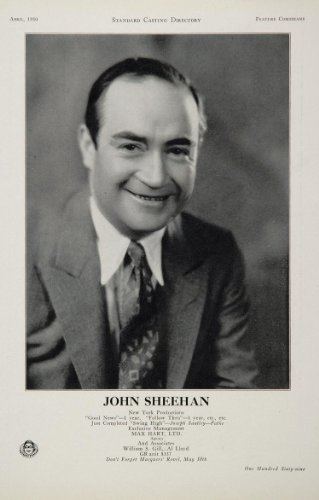 John Sheehan (actor) Amazoncom 1930 John Sheehan Actor Comedian Movie Casting Ad