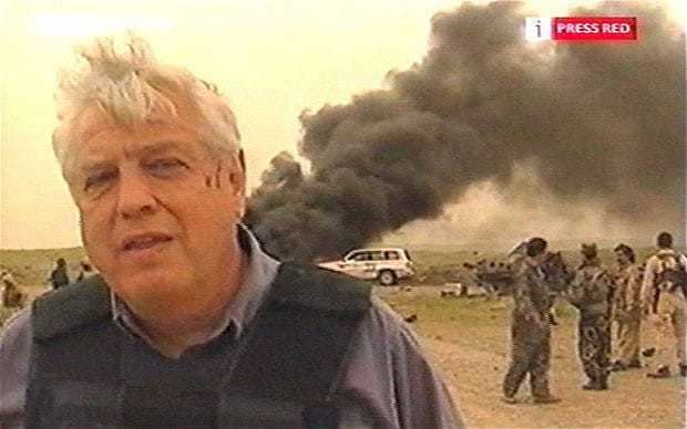 John Simpson (journalist) John Simpson has lost 70 per cent of his hearing in one