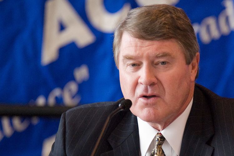 John Swofford Swofford addresses the 39State of the ACC39